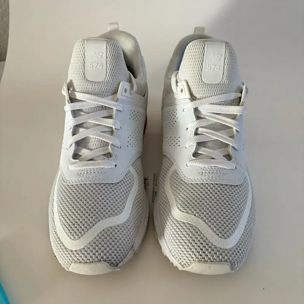 New Balance Fresh Foam Athletic Sneaker White Mesh Lace Up Round‎ Toe Size 9